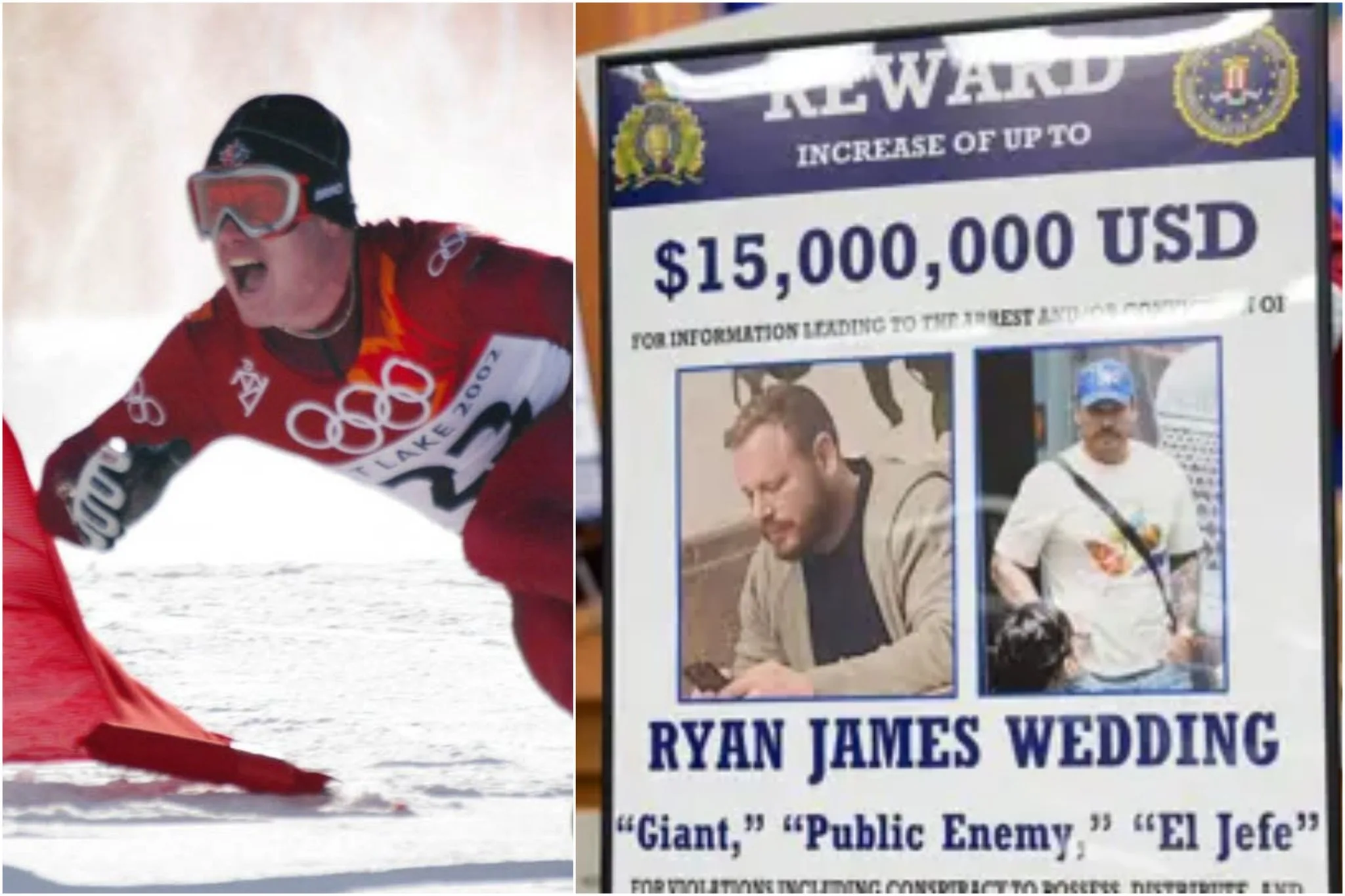 Detienen a exatleta olímpico canadiense Ryan Wedding acusado de narcotráfico