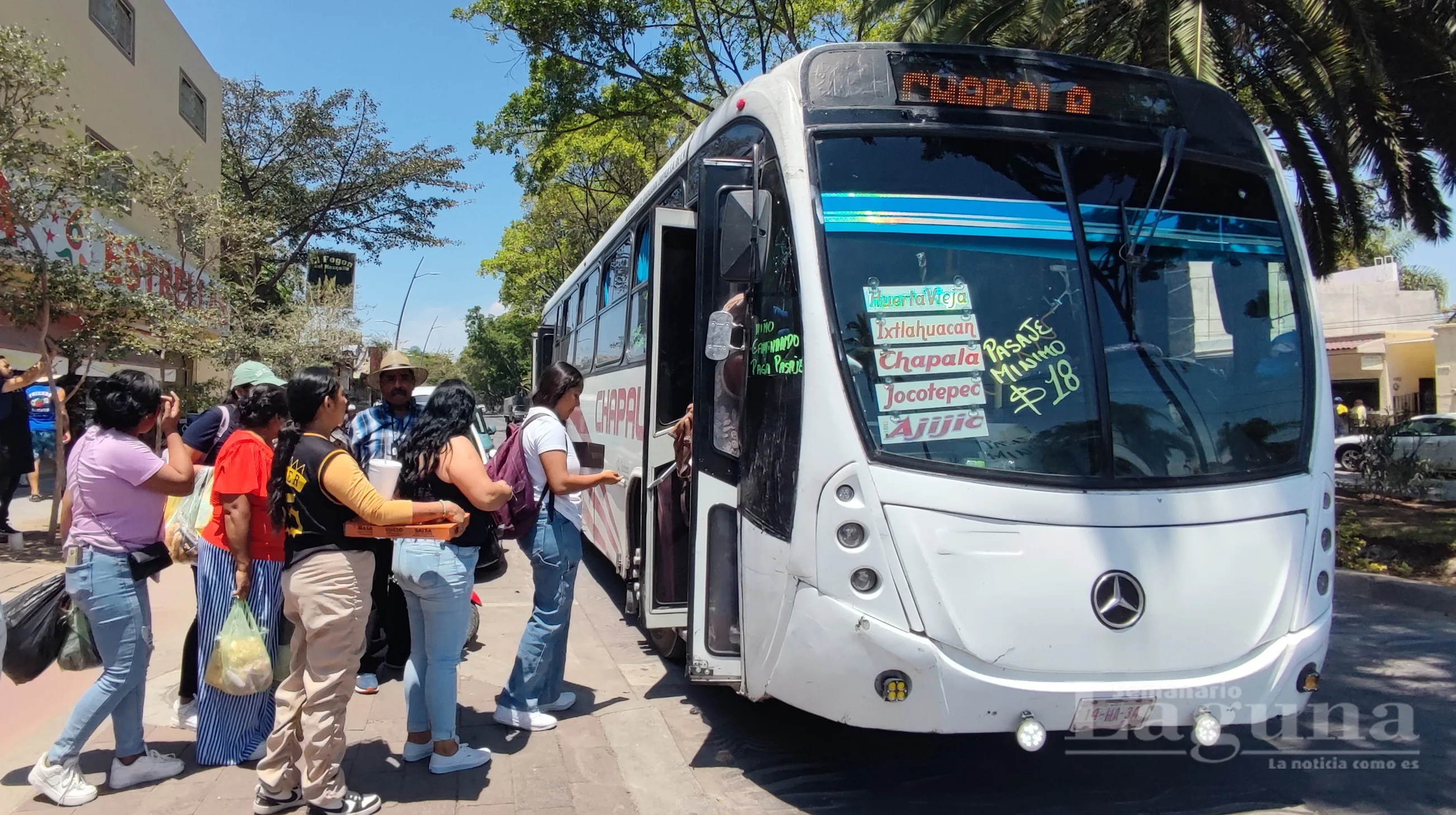 Continúan los tarifazos de transporte público en la Ribera de Chapala