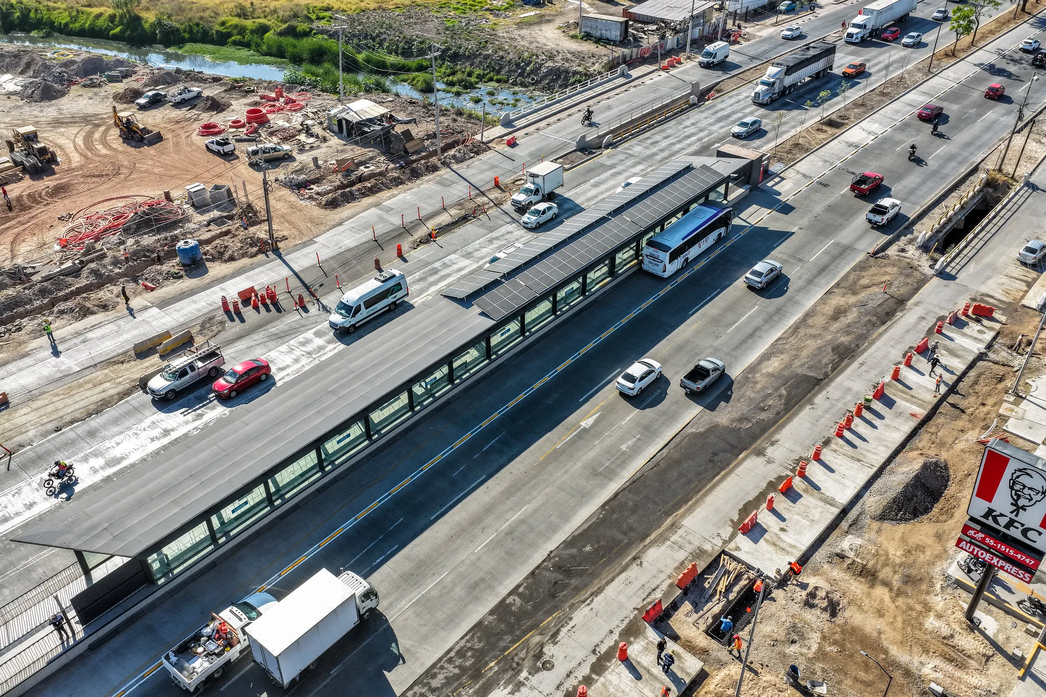 Inician pruebas operativas de la Línea 5 de transporte eléctrico hacia el Aeropuerto de Guadalajara