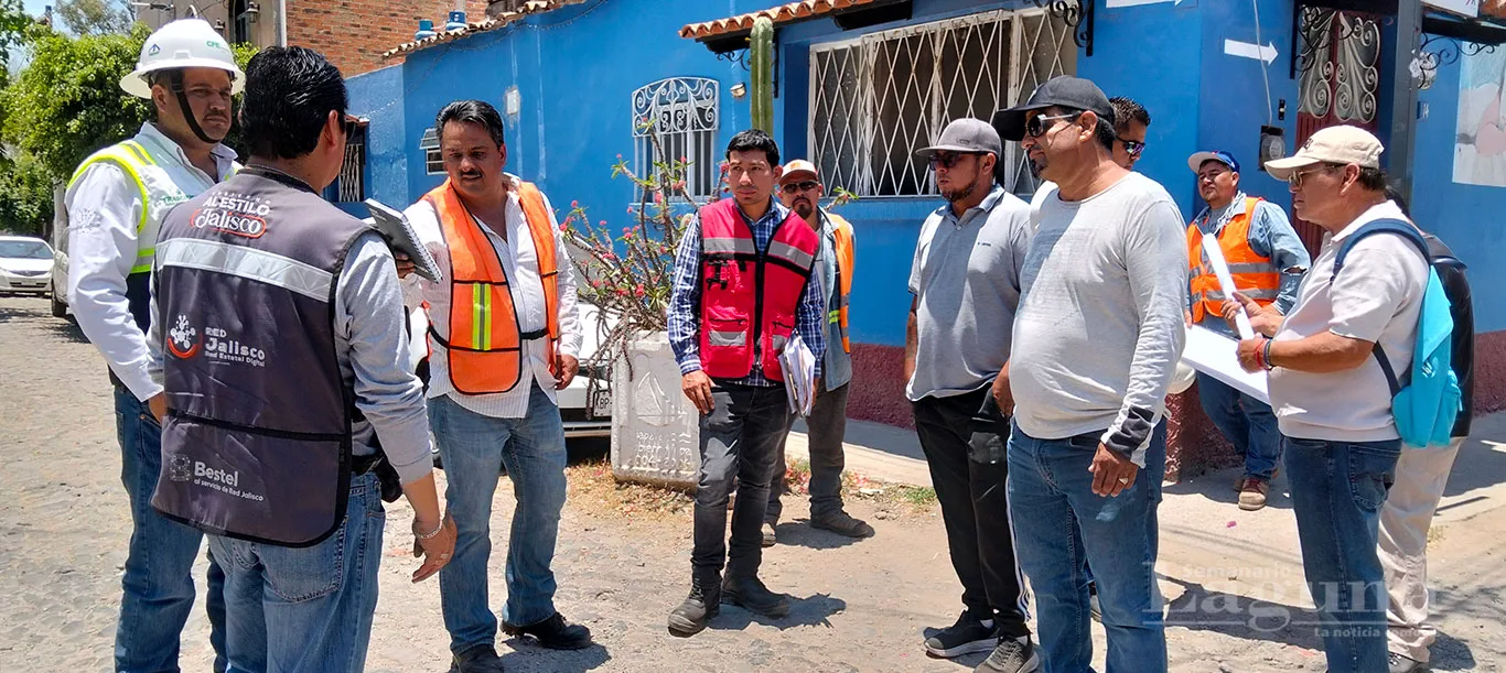 Inician las obras de cableado subterráneo en el corazón del Pueblo Mágico de Ajijic