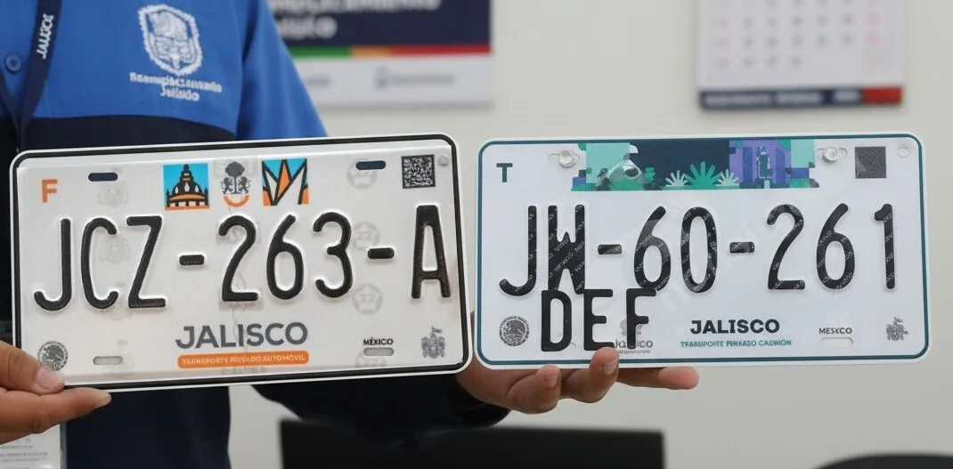 Últimos días para el canje de placas gratuito en Jalisco; el costo subirá a 4 mil pesos en junio 