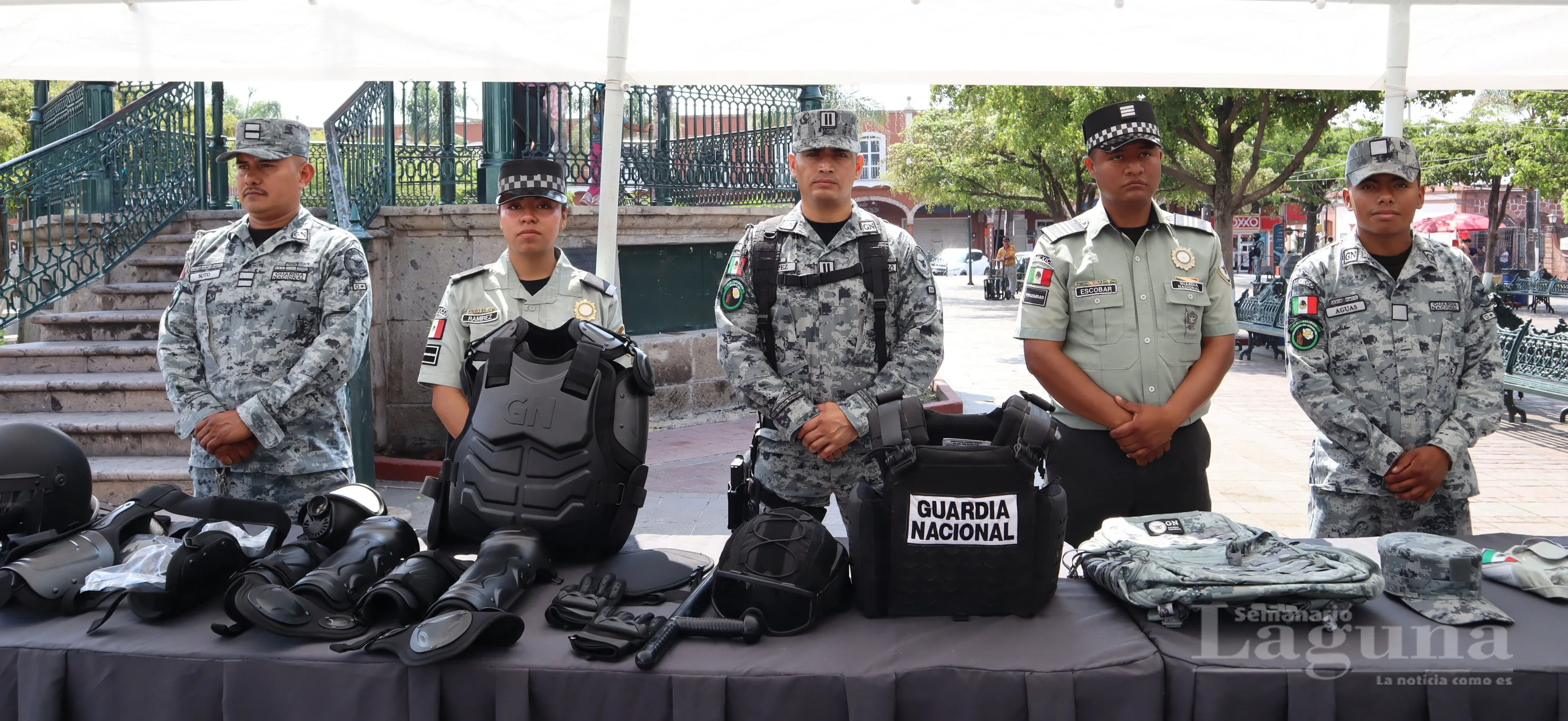 Guardia Nacional acerca su labor a familias de Jocotepec  en ceremonia de la bandera