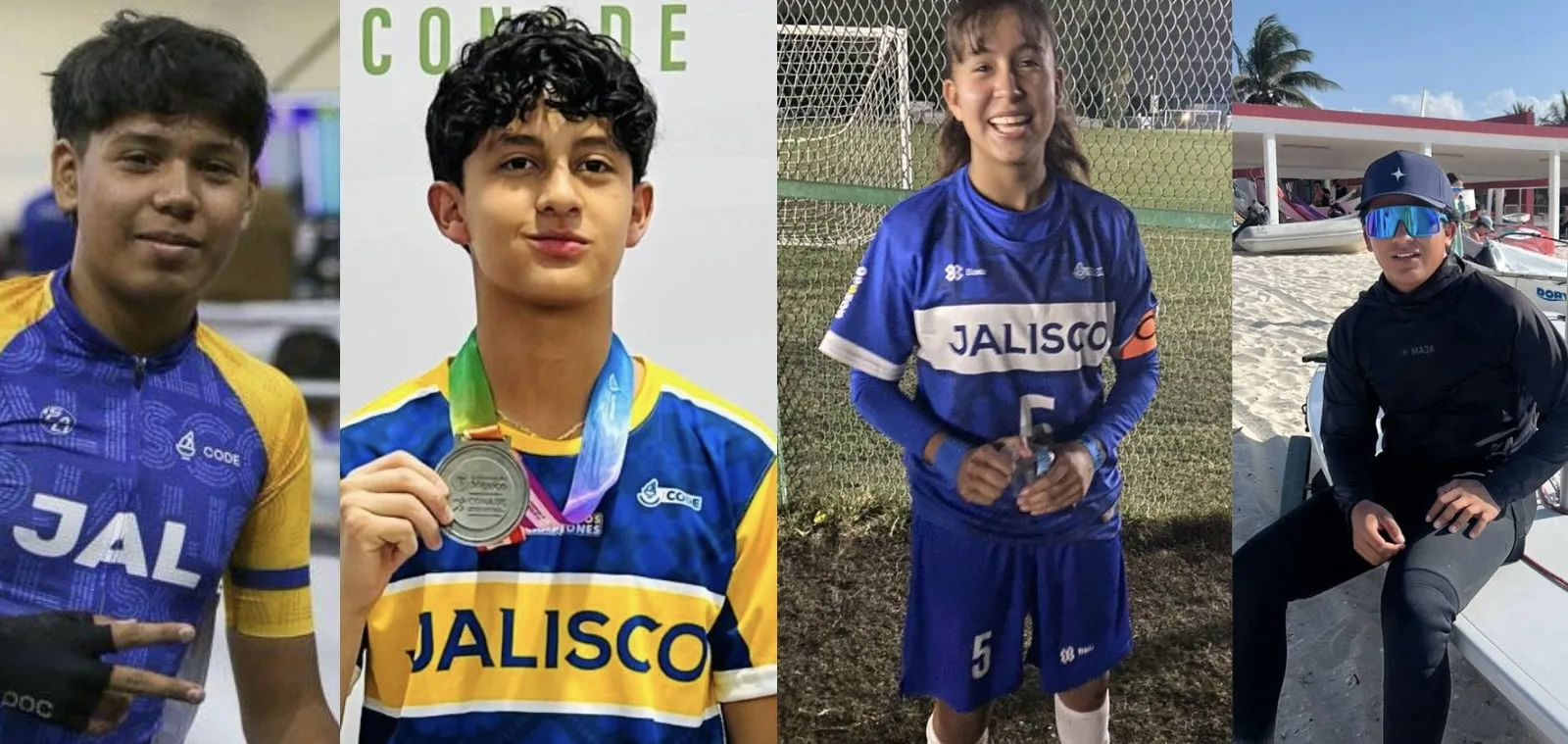 Atletas de la ribera de Chapala brillan con oro, plata y bronce en la Olimpiada Nacional 2026 