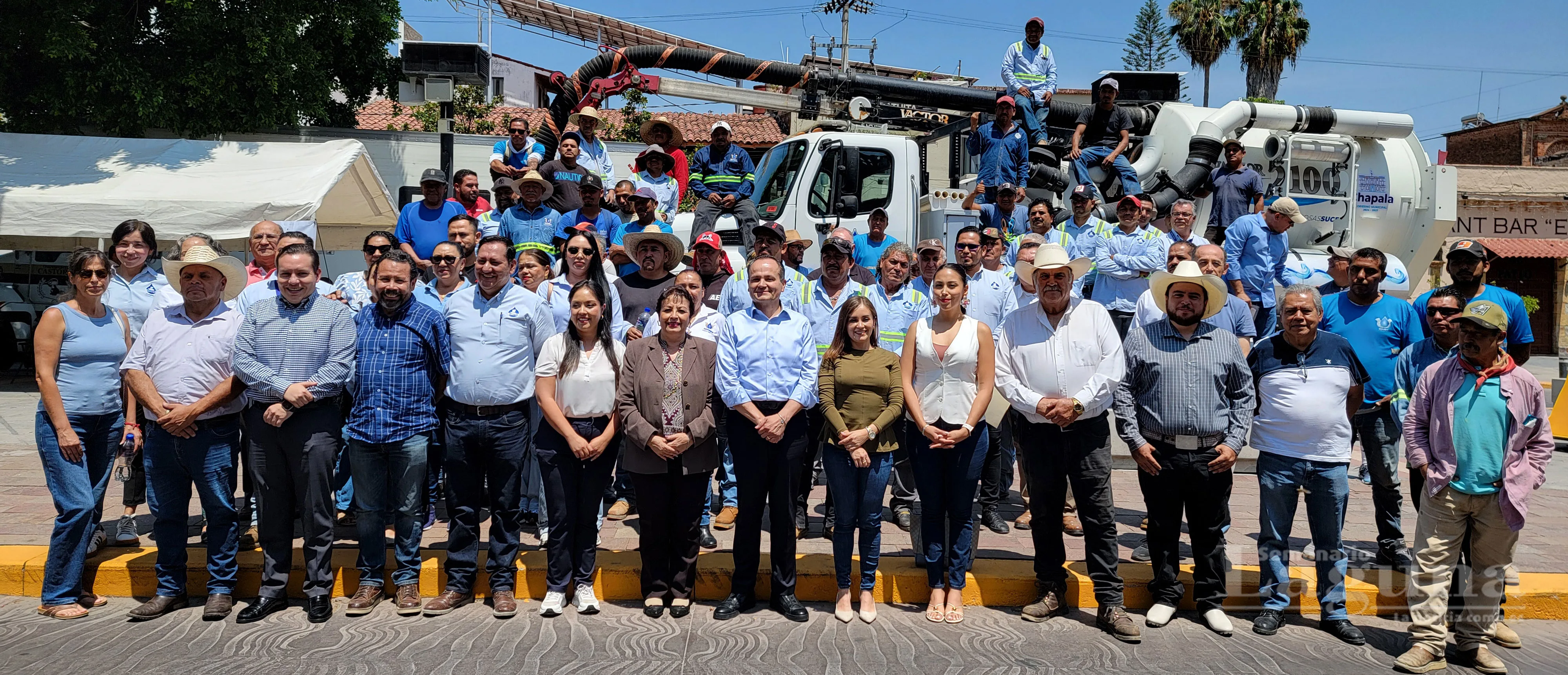 Chapala refuerza infraestructura hidráulica con nueva maquinaria para SIMAPA