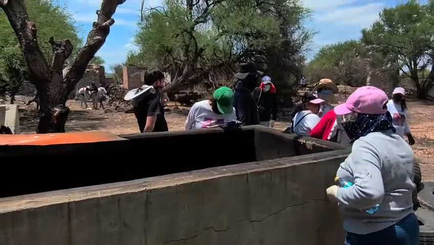 Descubren restos quemados en Lagos de Moreno