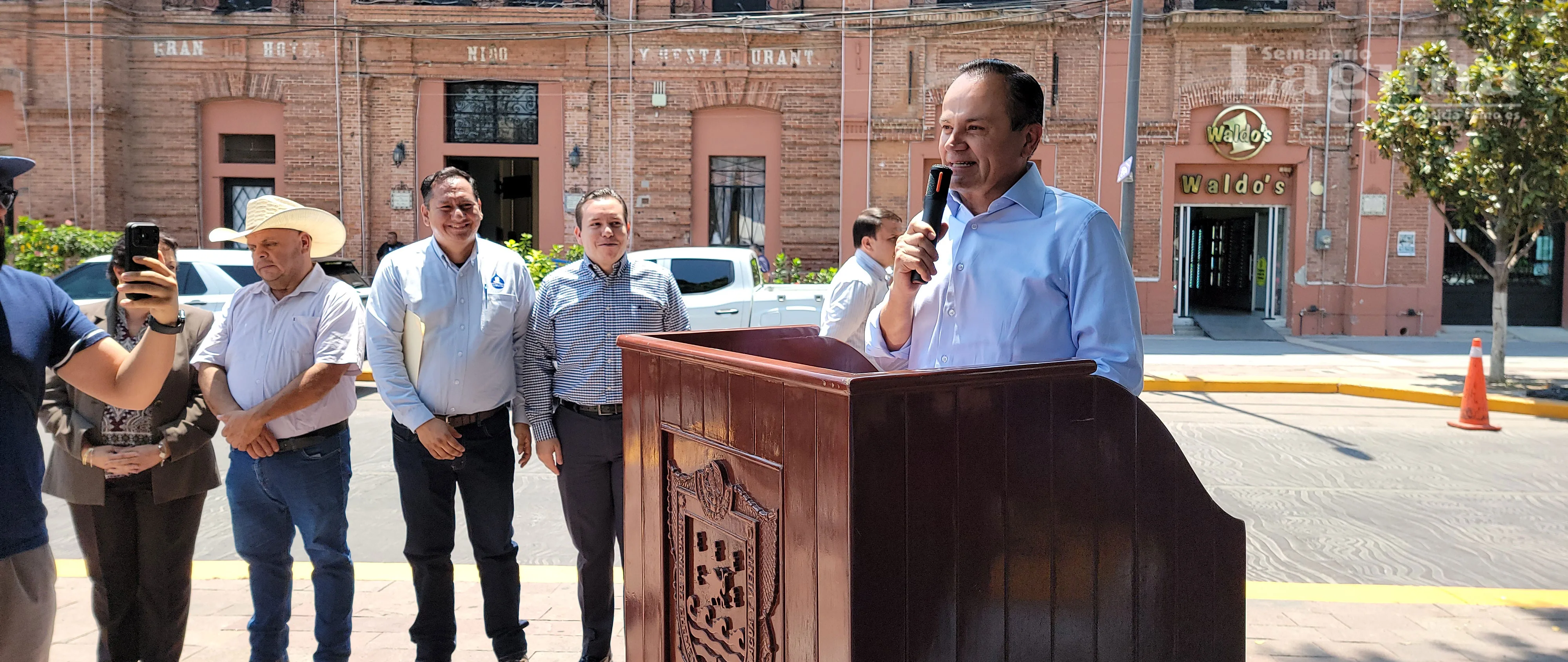 “Tenemos un doble compromiso con el cuidado del agua”: Alejandro Aguirre