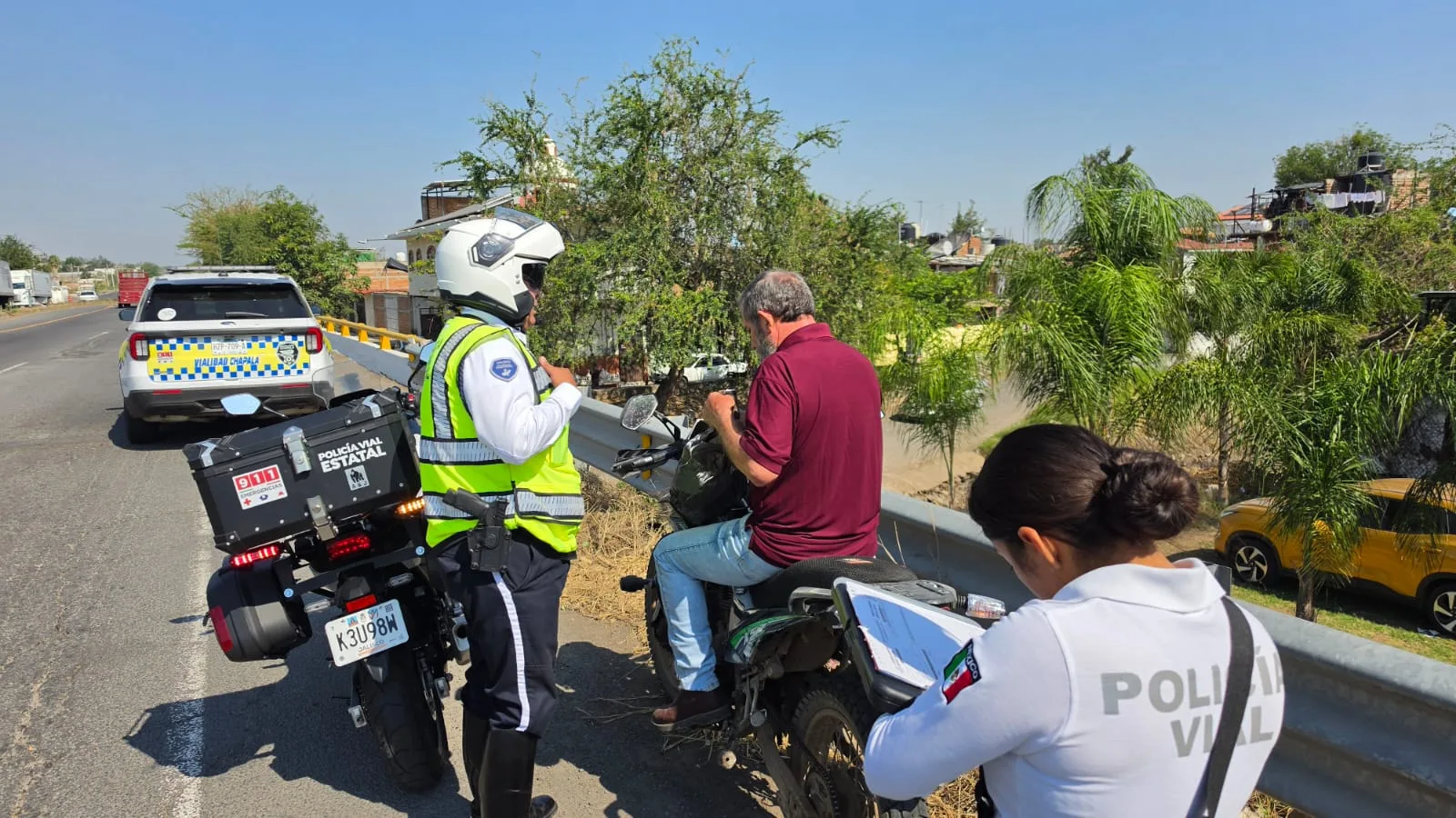 Chapala se suma al operativo estatal para regular motocicletas y reducir accidentes viales