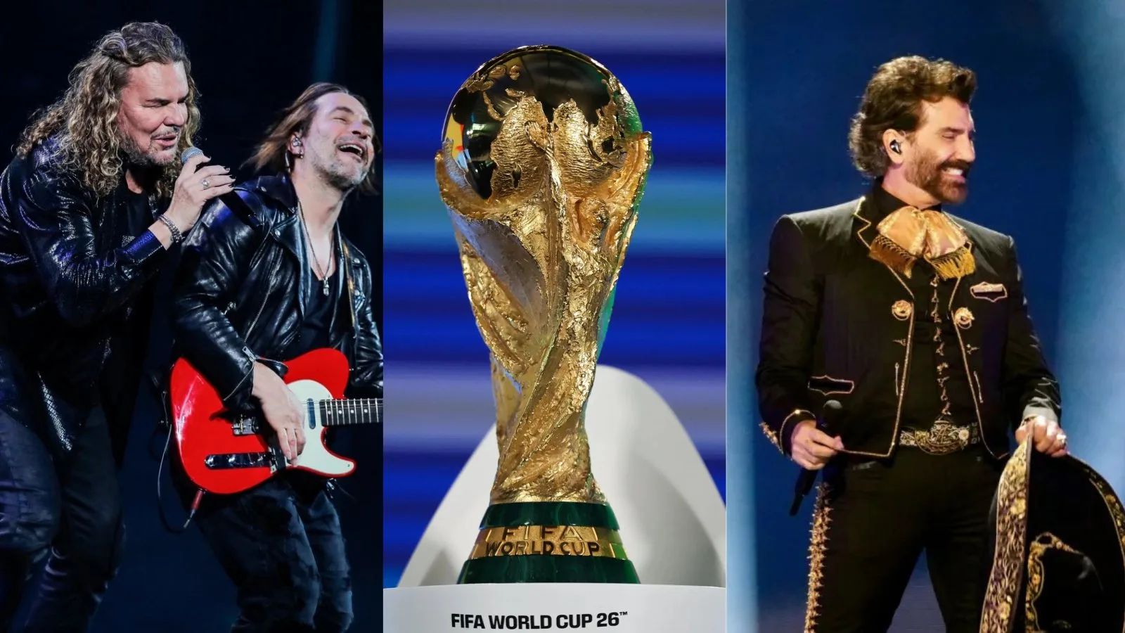 Maná, Alejandro Fernández y Plácido Domingo encabezarán los festejos gratis del Mundial 2026