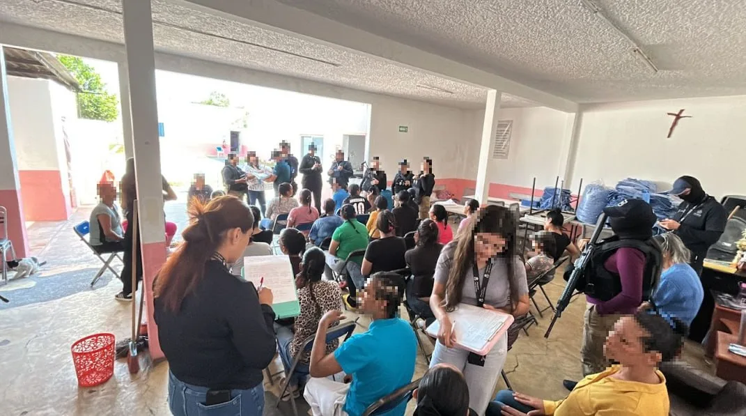 Operativo en centro de rehabilitación de Tonalá deja dos mujeres detenidas con órdenes judiciales vigentes 
