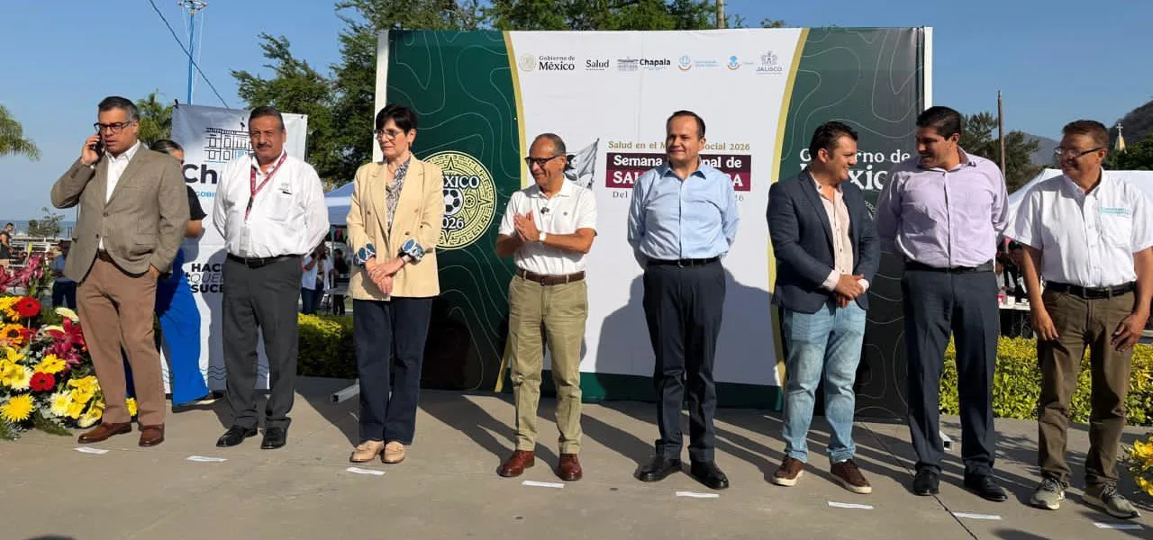 Chapala da arranque estatal a la Semana Nacional de Salud Pública 2026