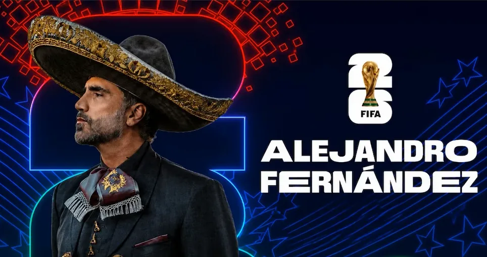 Alejandro Fernández, Carín León y Natanael Cano brillan en el álbum del Mundial 2026