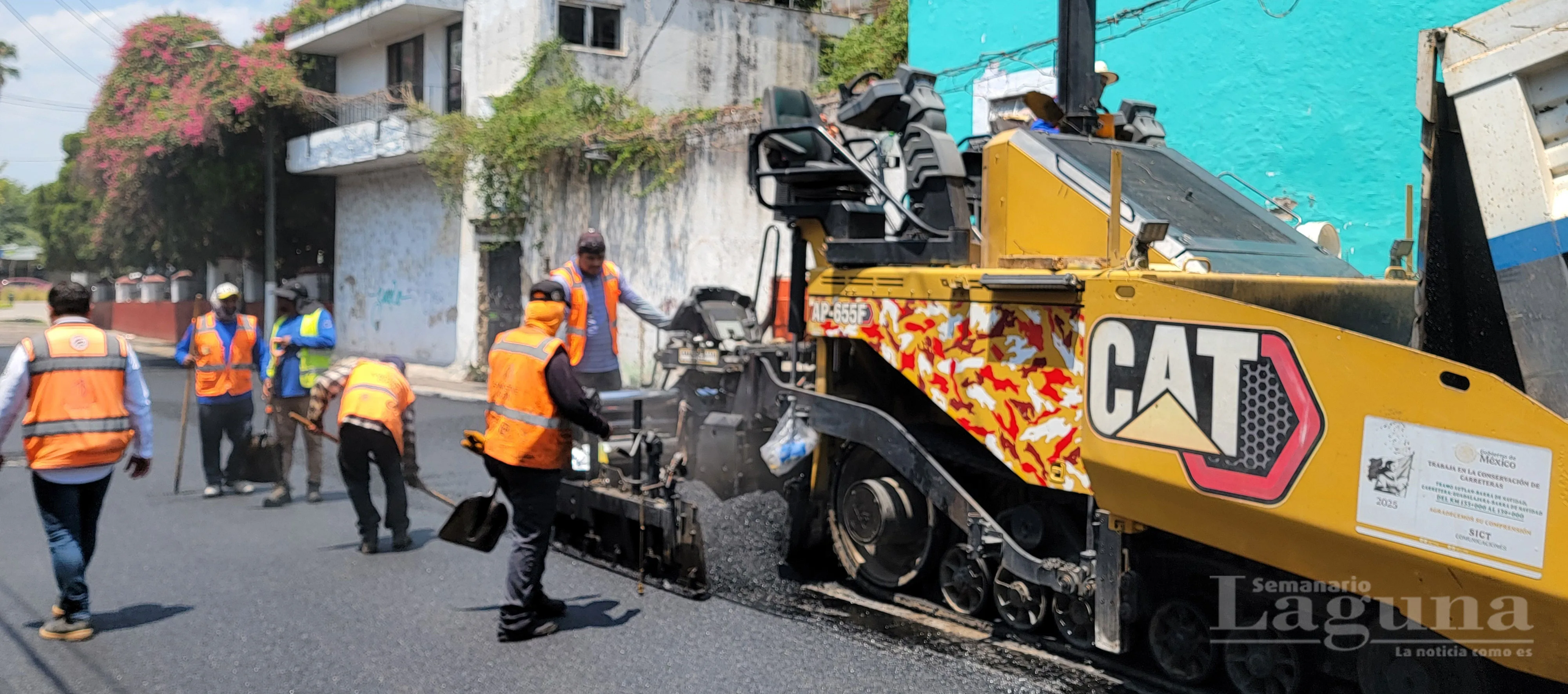 Reencarpetan la calle Niños Héroes y vialidades aledañas en el centro de Chapala