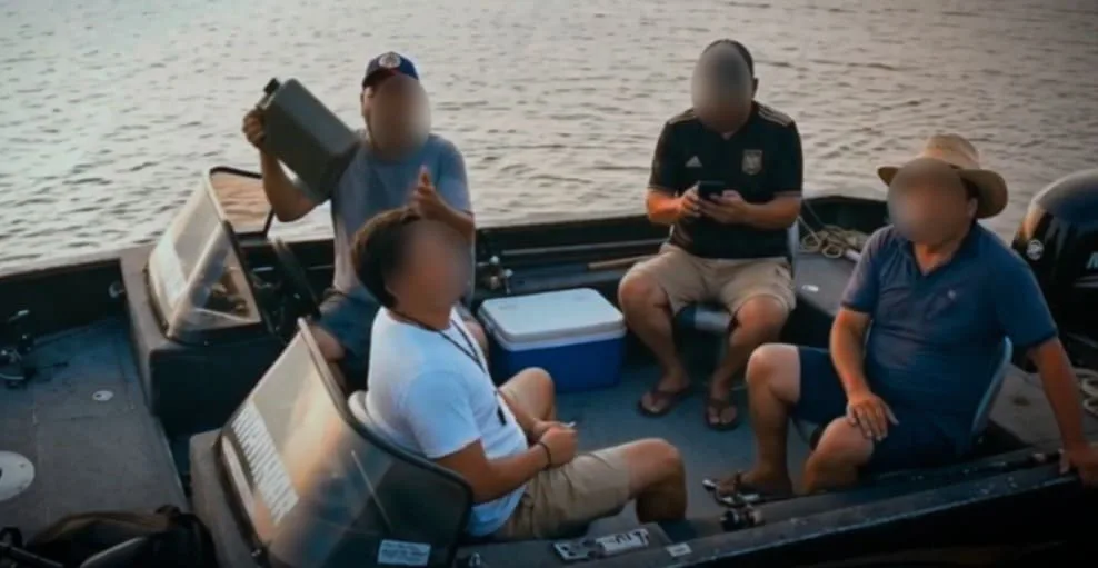 Ubican a cuatro varados en el lago de Chapala
