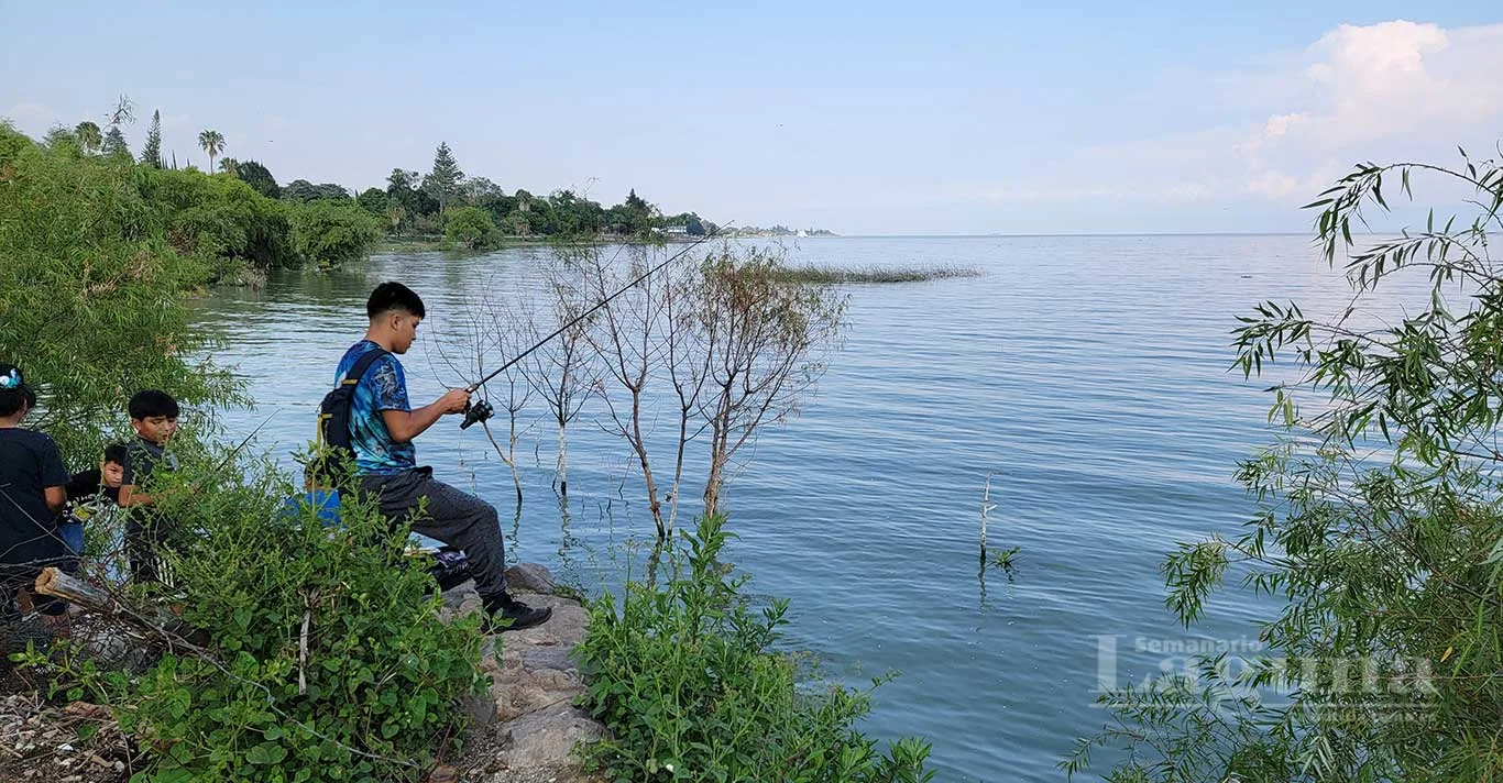 El lago de Chapala inicia su recuperación y gana 16 centímetros por las primeras lluvias del temporal