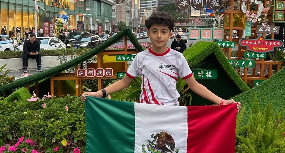 Marcos Covarrubias Grimaldo regresa al Mundial de Matemáticas para representar a México en Singapur