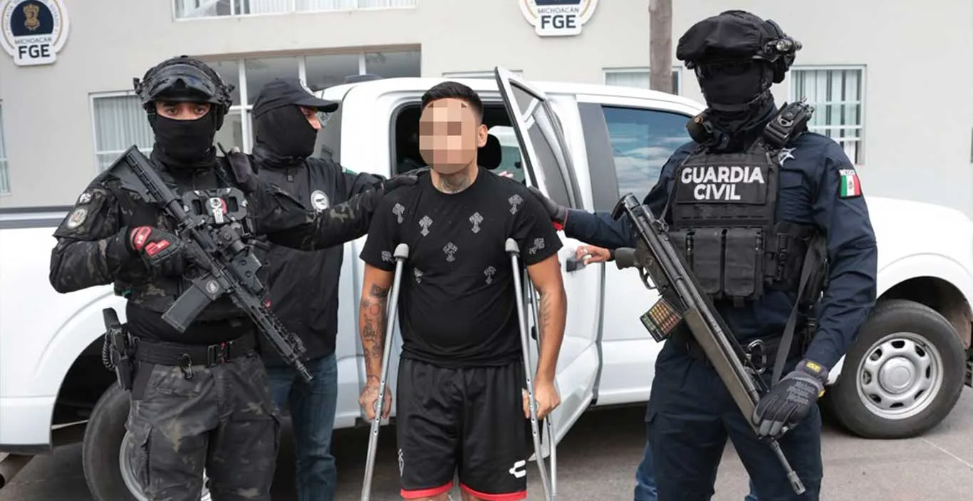 Capturan en Ocotlán a presunto implicado en emboscada contra la Guardia Civil en Michoacán
