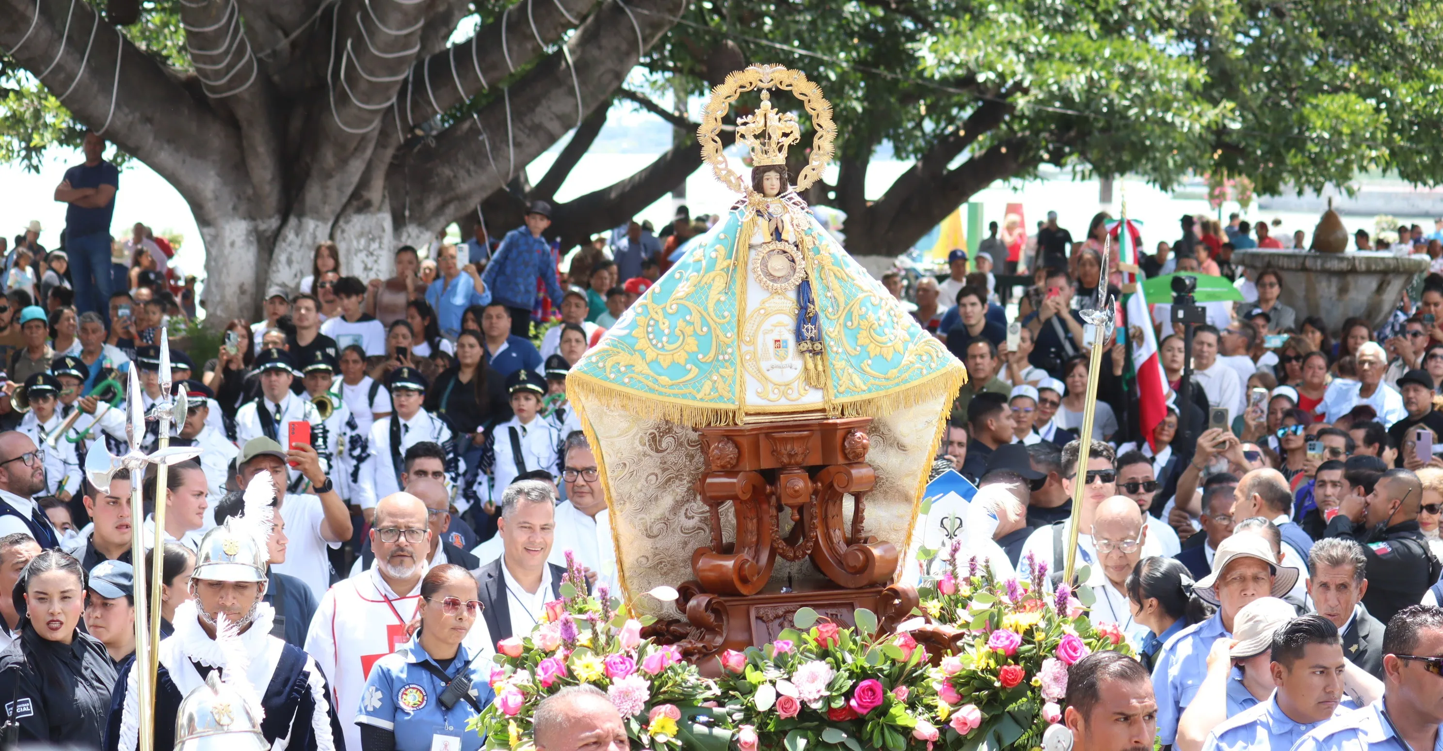 Listo Chapala para recibir a la Virgen de Zapopan 
