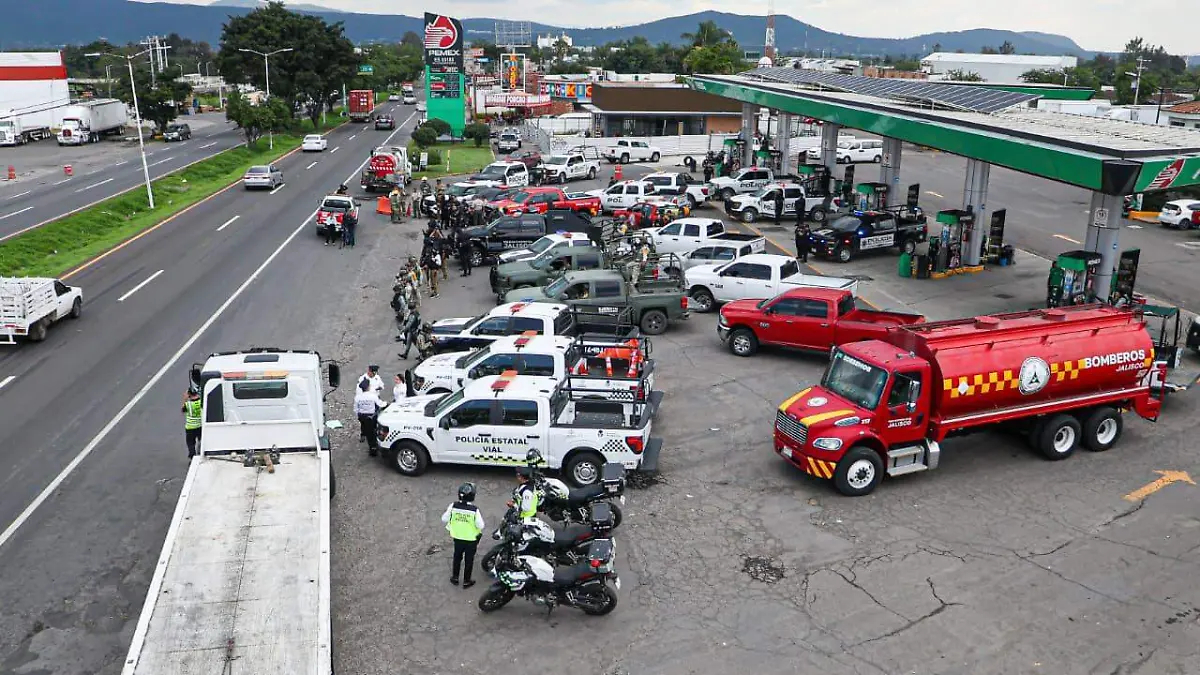 Con simulacro, Jalisco puso a prueba respuesta ante bloqueos carreteros 