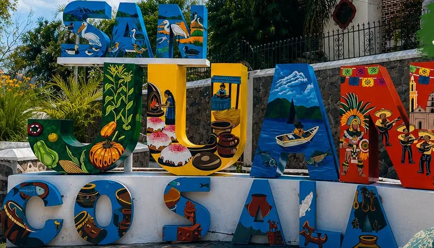 Remodelan las letras de San Juan Cosalá