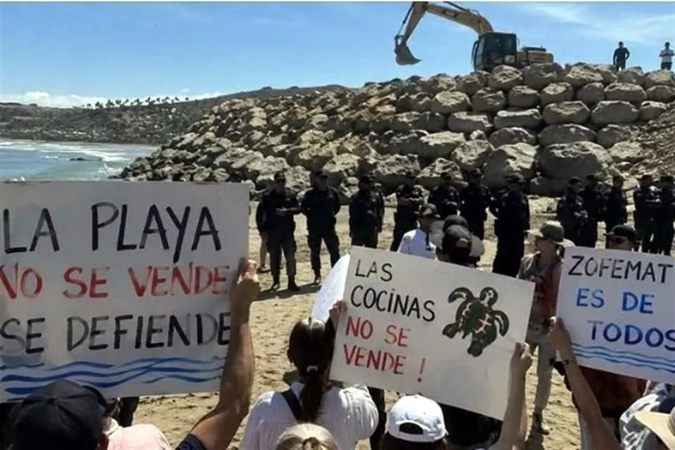 Revocan concesión de Playa Las Cocinas por obras no autorizadas en Punta de Mita