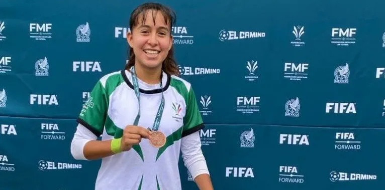 Conquista Ellie Guízar, de Chapala, el tercer lugar en la Súper Copa 2026 Femenil Sub-15