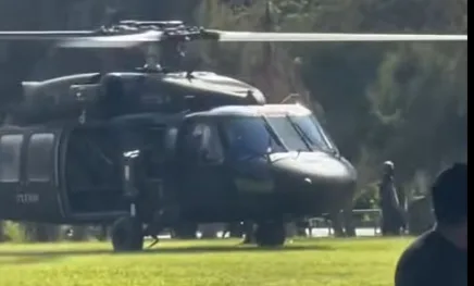 Trasladan en helicóptero a Chapala y Guadalajara a objetivo prioritario del FBI capturado en Ocotlán