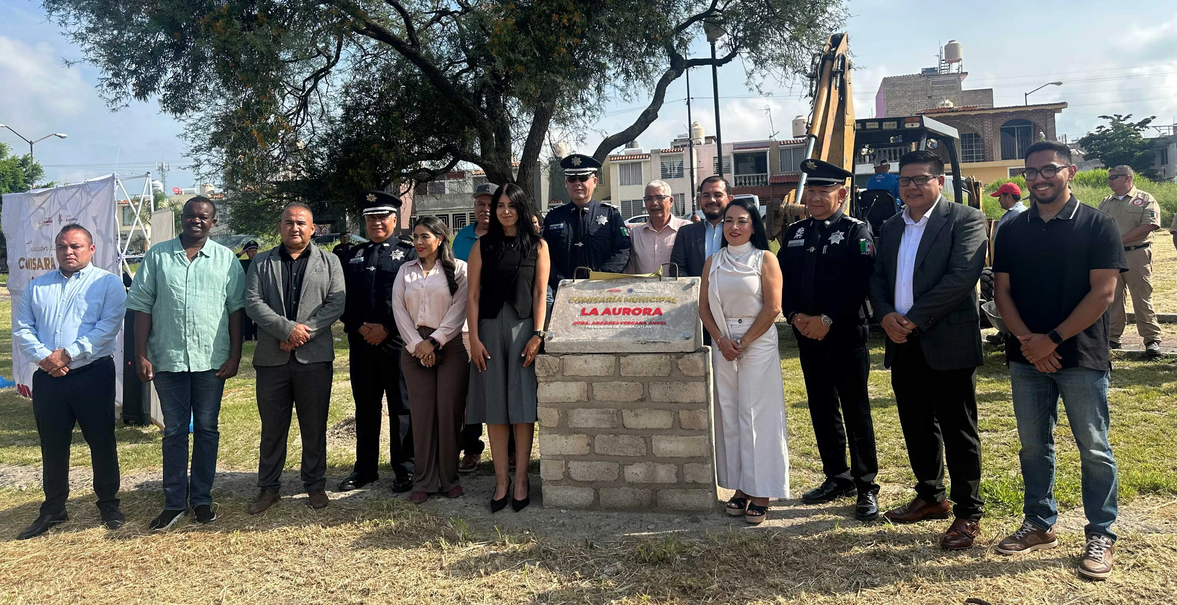 Con inversión millonaria arranca la construcción de nueva Comisaría Municipal en Juanacatlán