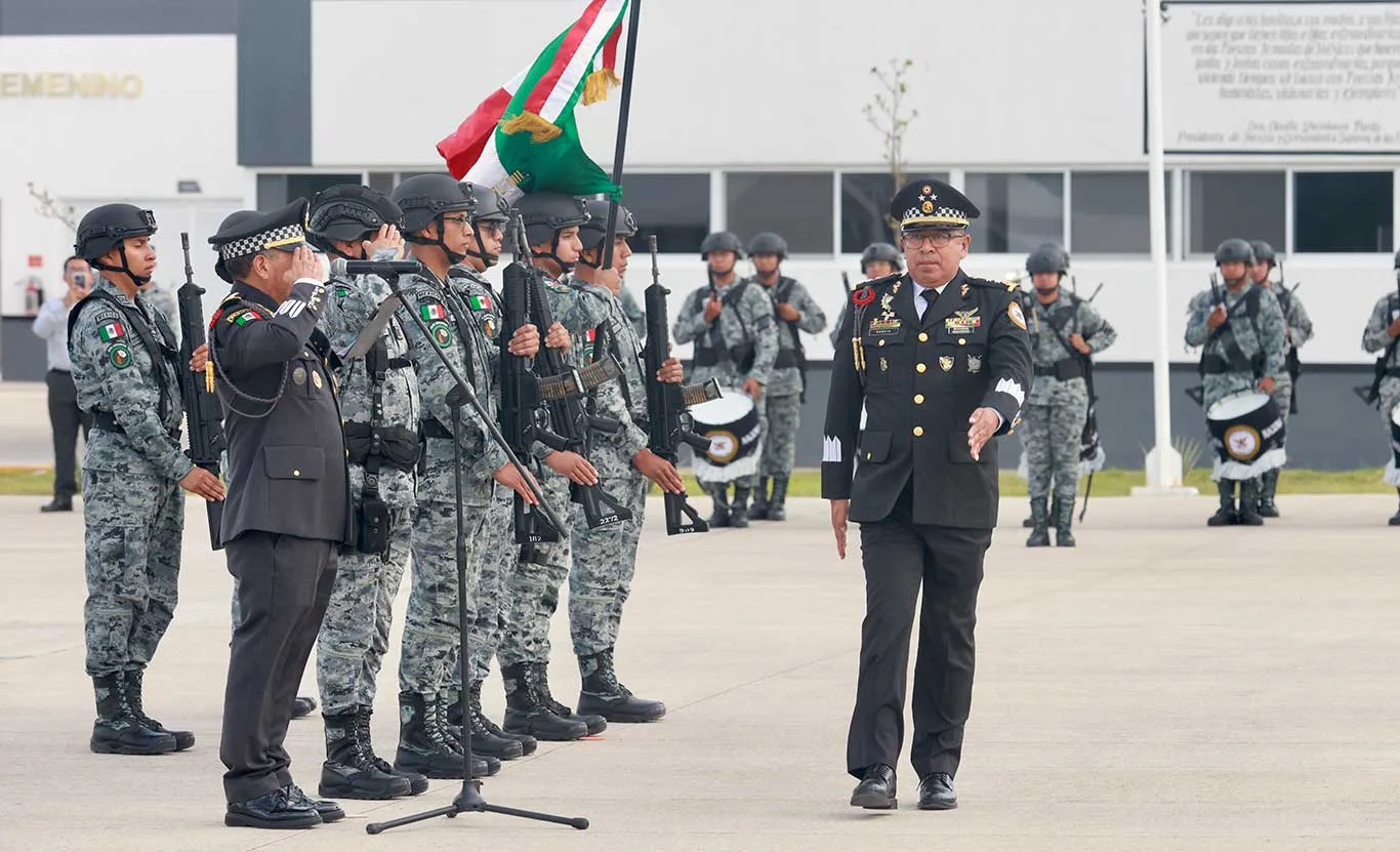 Asume la Guardia Nacional en Jalisco el General Ernesto García Sánchez, mando con formación antinarcóticos y siete condecoraciones