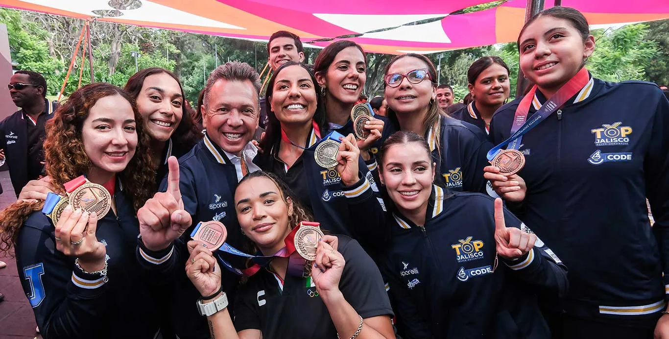 Duplica Jalisco estímulos a medallistas tras récord en los Juegos Centroamericanos y del Caribe 2026