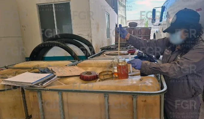 Aseguran más de 71 mil litros de petrolífero durante cateo en Poncitlán