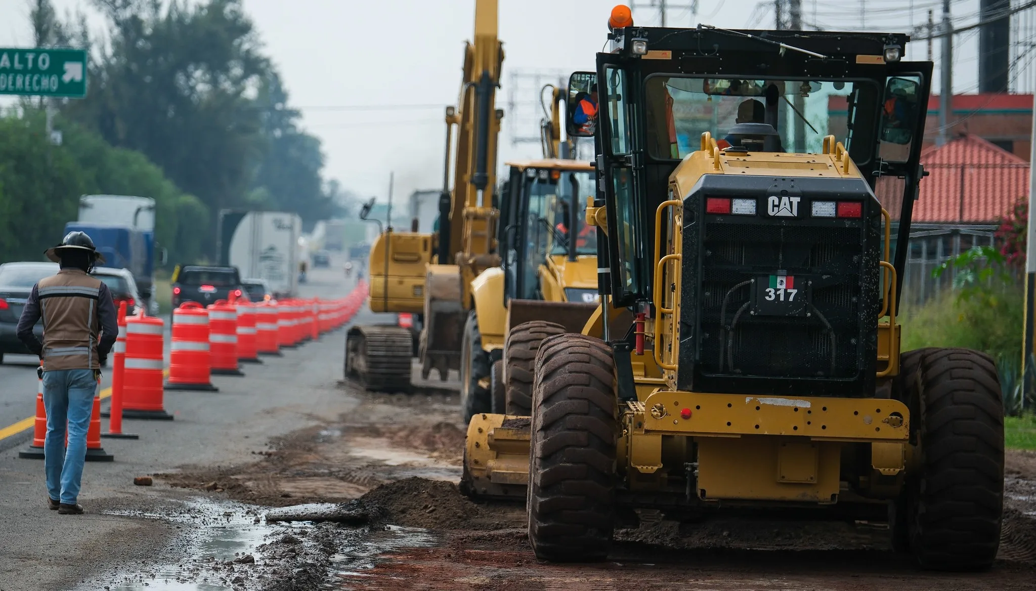 Inician obras en la Carretera a Chapala
