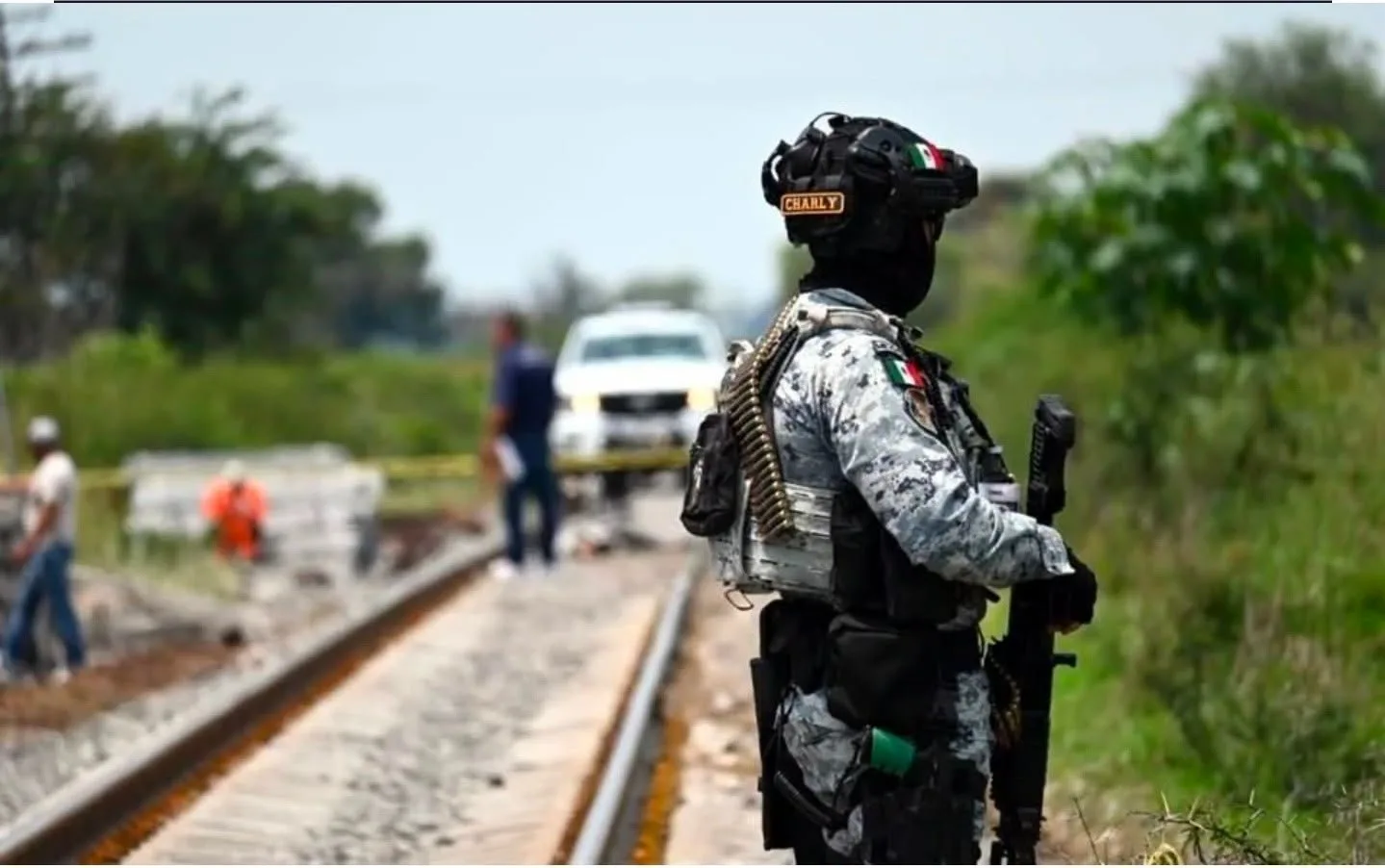 Muere elemento de la Guardia Nacional arrollado por un tren en Atequiza