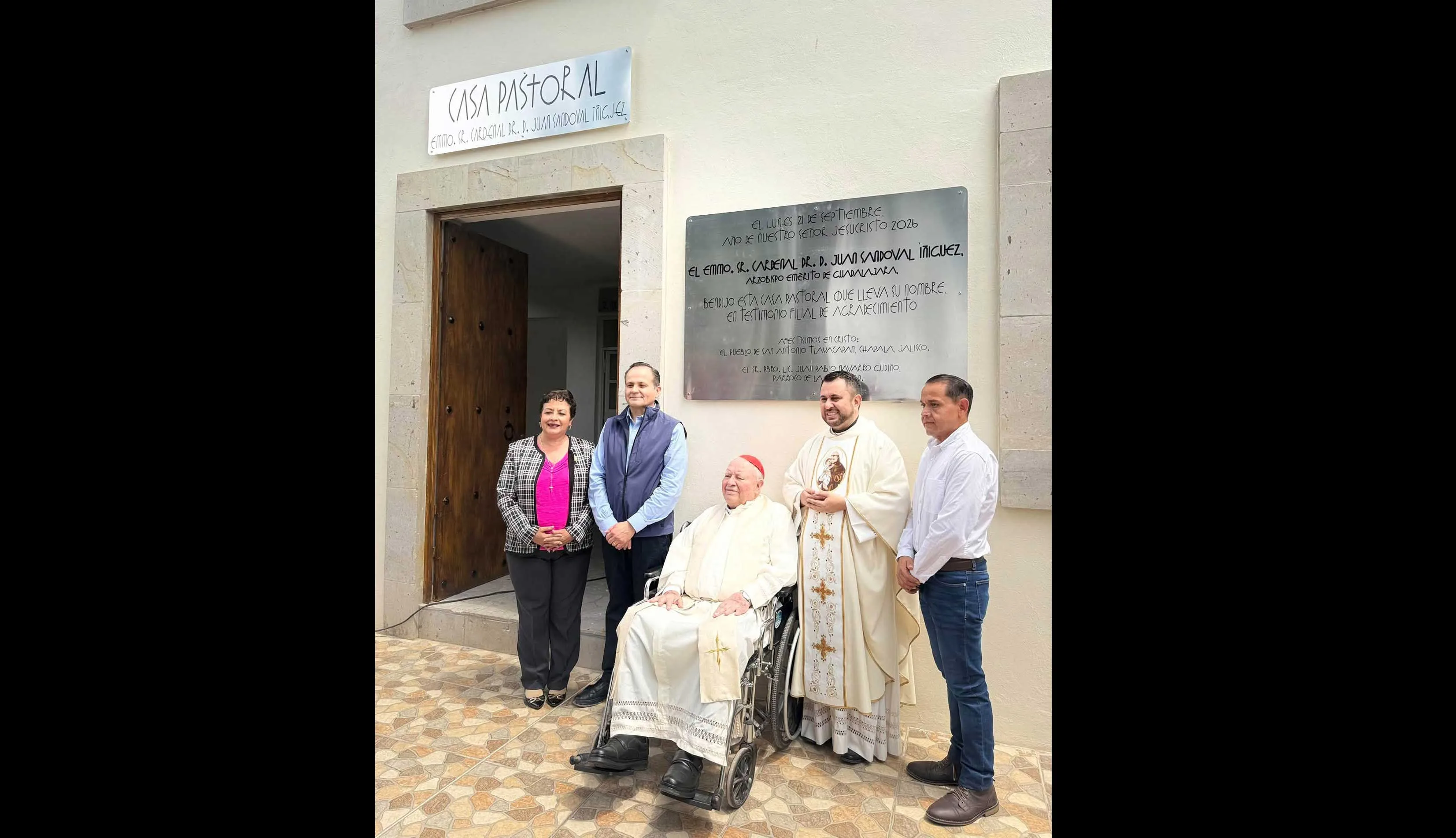 San Antonio Tlayacapan celebra 20 años de su parroquia con nueva Casa Pastoral